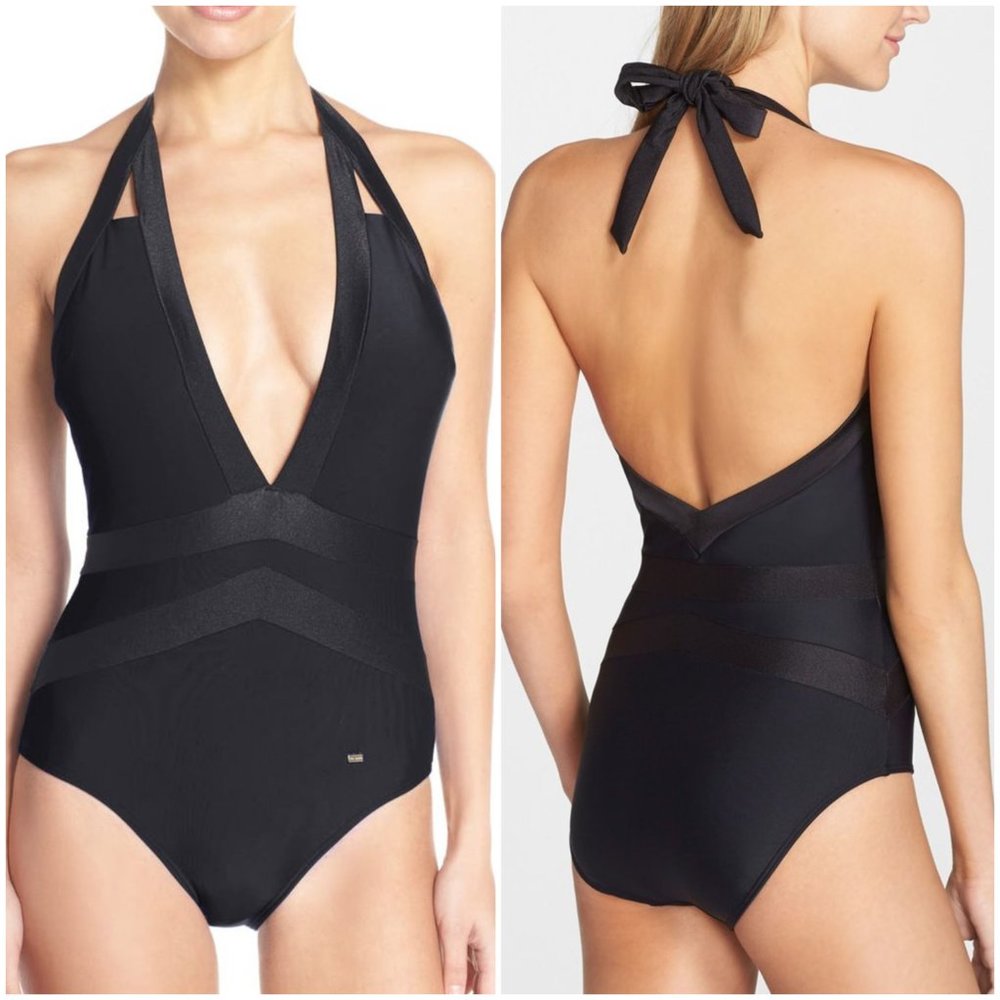 NEW Ted Baker Plunge V Ralinda One Piece S…